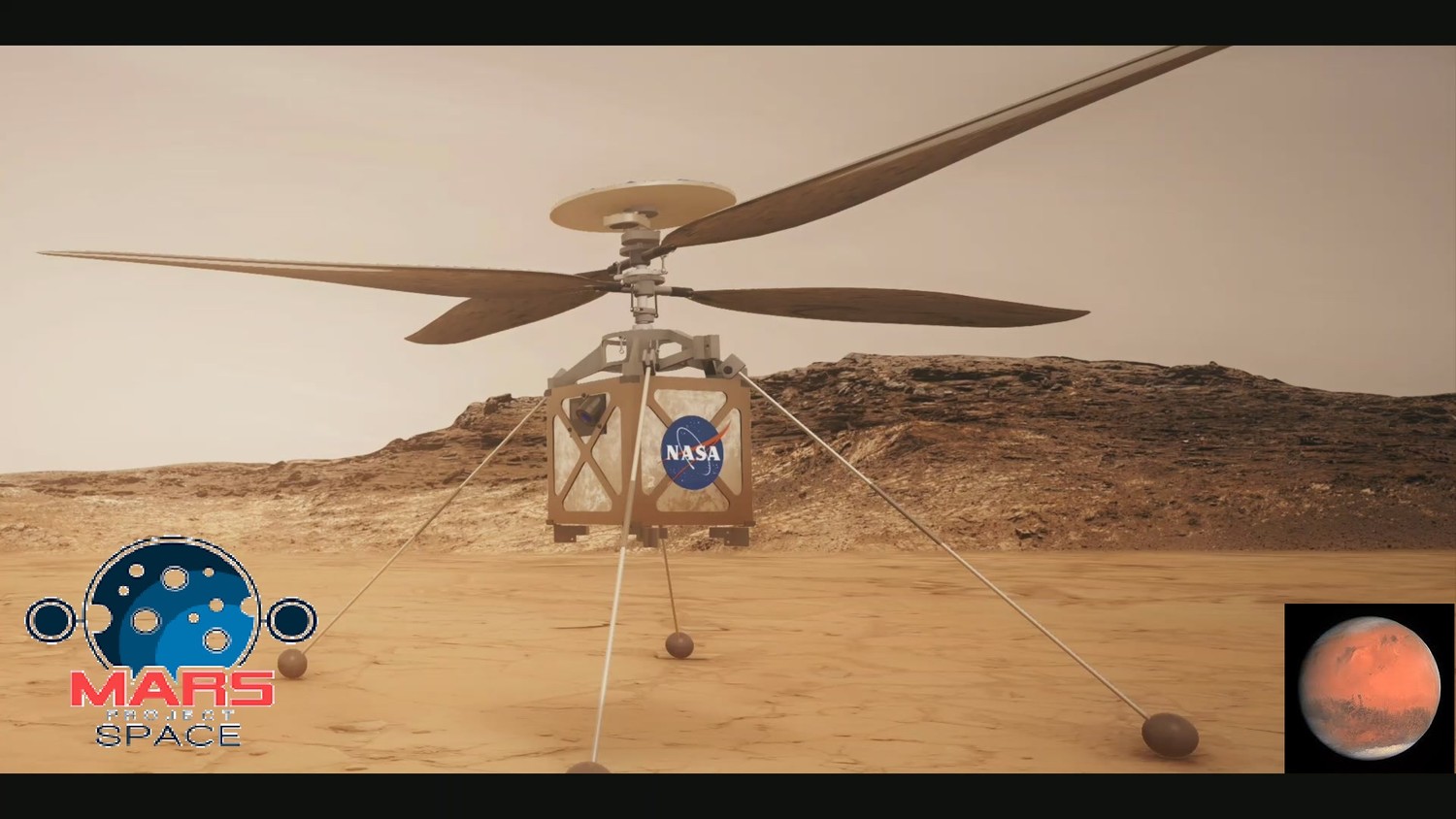 Миссия на Марс.NASA отправляет вертолет на Марс