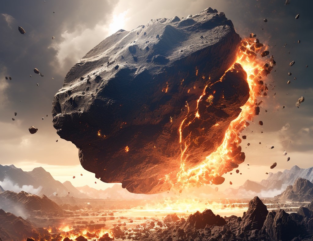 Ученые готовятся к возможному астероидному удару