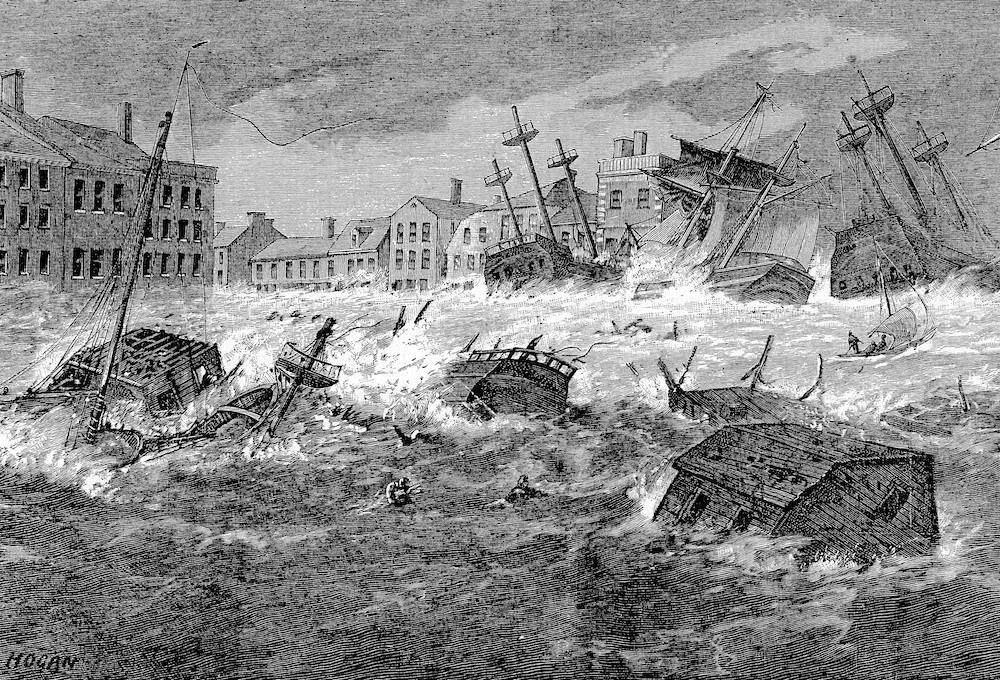 9 октября 1780 года разразился самый мощный ураган в истории – Великий ураган