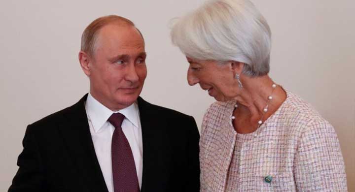 Вот и всё, МВФ принял правила Владимира Путина. Теперь Международный валютный фонд будет работать в интересах России?
