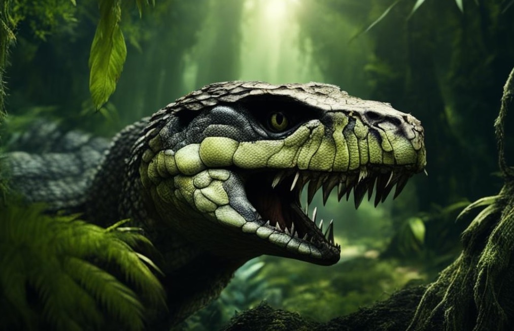 Останки гигантской доисторической змеи нашли в Индии