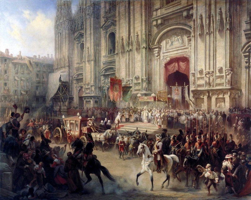 225 лет назад русские войска триумфально вошли в Милан в ходе Итальянского похода Суворова