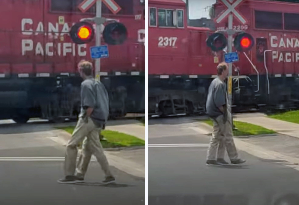 Человек с тремя ногами: оптическая иллюзия или реальность?