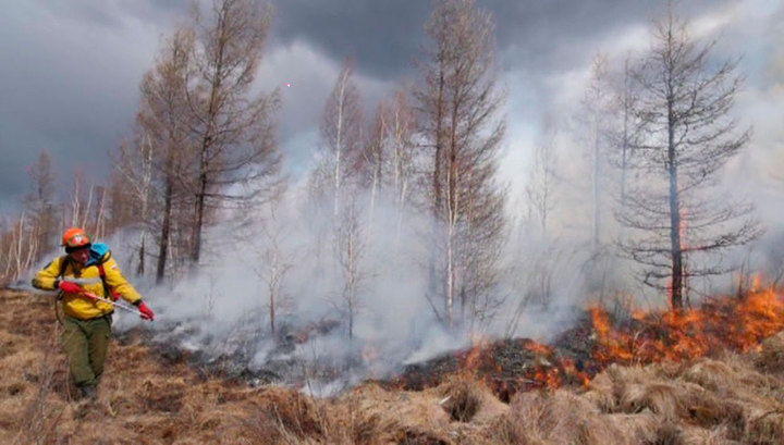 В регионах России прогнозируется высокий класс пожарной опасности
