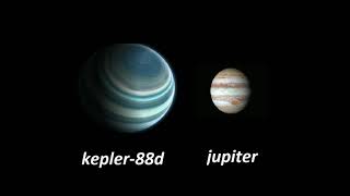 В 3 раза больше Юпитера. Обнаружена самая большая экзопланета Kepler 88d