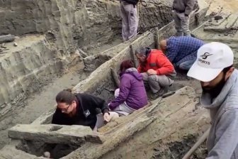 Археологи нашли римский корабль в угольной шахте