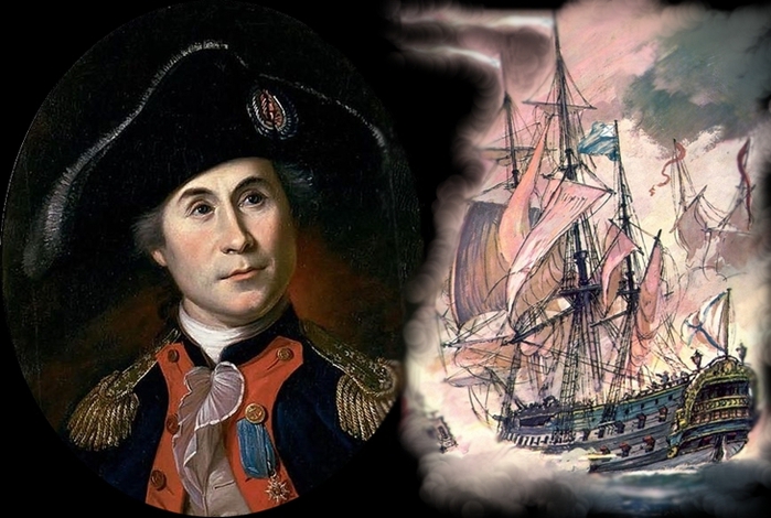 Как американский пират и французский дворянин стал русским адмиралом