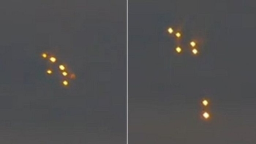 Кластер НЛО в Одесской области удивил местных жителей.