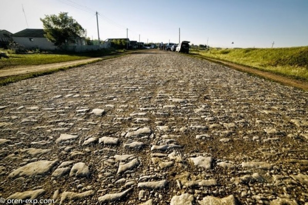Екатерининские и римские каменные дороги