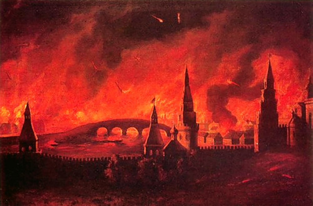 Ядерный взрыв над Москвой или Кто виноват в пожаре 1812 года?