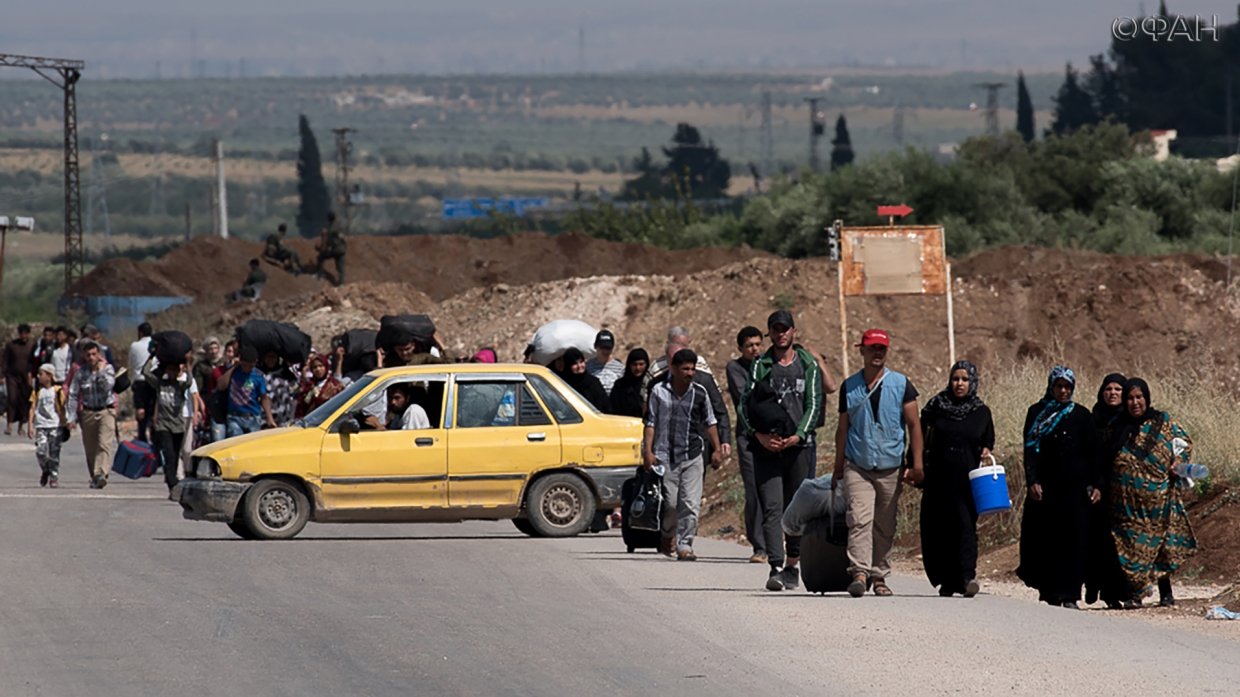 Сирийцы возвращаются в родной город Тель-Рафаъет