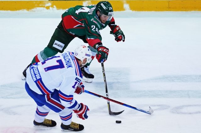 СКА обыграл «Ак Барс» в матче регулярного чемпионата КХЛ