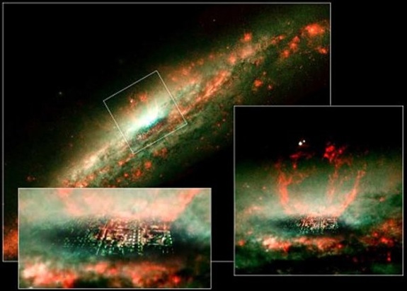 «Обитель Бога» обнаружил Hubble в центре Вселенной