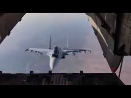 Сирия: Су-30 совершил фантастический манёвр, «заглянув внутрь» транспортного Ил-76