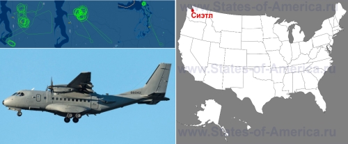 Секретный самолёт Пентагона 9-й день кружит над Сиэтлом. Америке угрожает теракт?