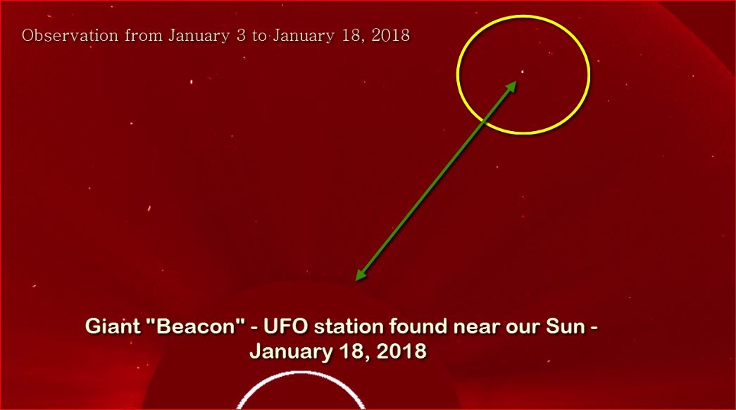 Гигантский "Маяк" - станция НЛО найдена вблизи нашего Солнца - 18 января 2018