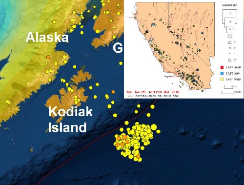 Более 400 афтершоков потрясли залив Аляска. 742 землетрясения атакуют Калифорнию и Неваду за ОДНУ неделю