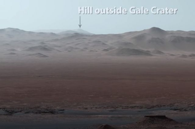 NASA выложило в сеть панорамную съемку Марса