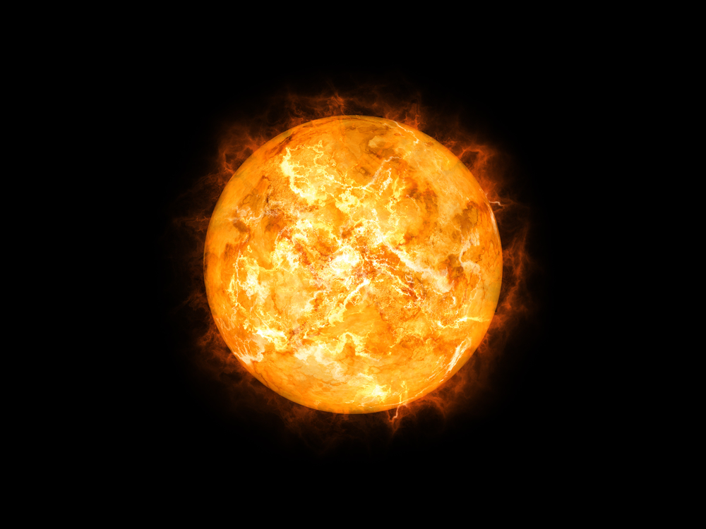 Солнечное пятно размером с Землю