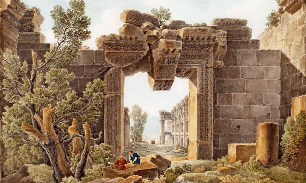 Руины Европы и окрестностей перед реставрацией