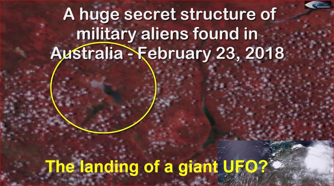 Огромная секретная структура военных инопланетян найдена в Австралии - 23 февраля 2018