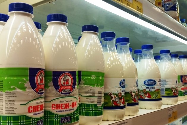 Россия запретила белорусское молоко