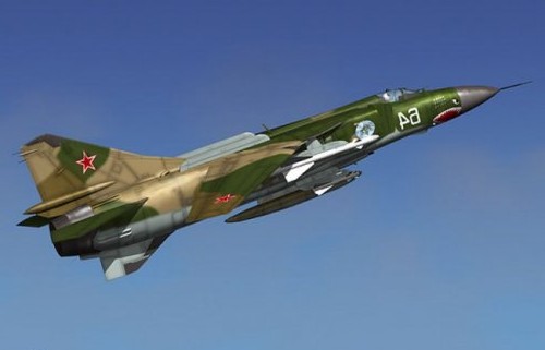 Самолет МиГ-23, оставшийся без управления, долетел до середины Европы