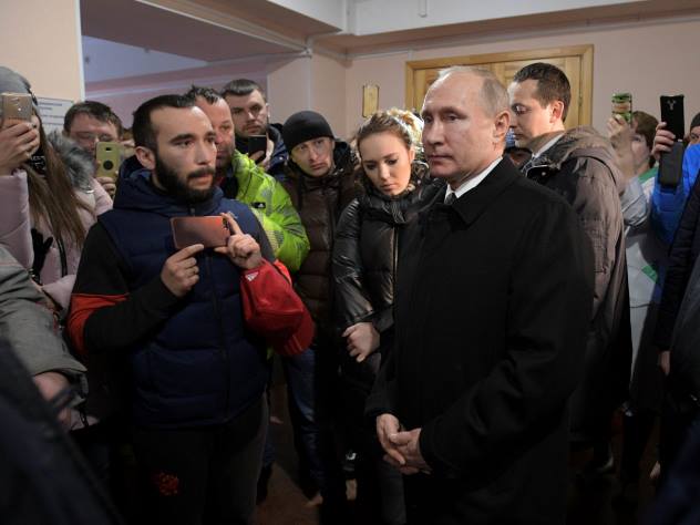 Путин о погибших в «Зимней вишне»: «Хочется не плакать, а реветь»