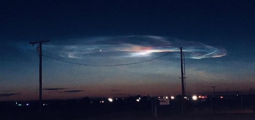 Что-то очень странное наблюдали в небе на Западе США