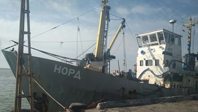 Украинским пограничникам, захватившим судно "Норд" грозит до 12 лет тюрьмы