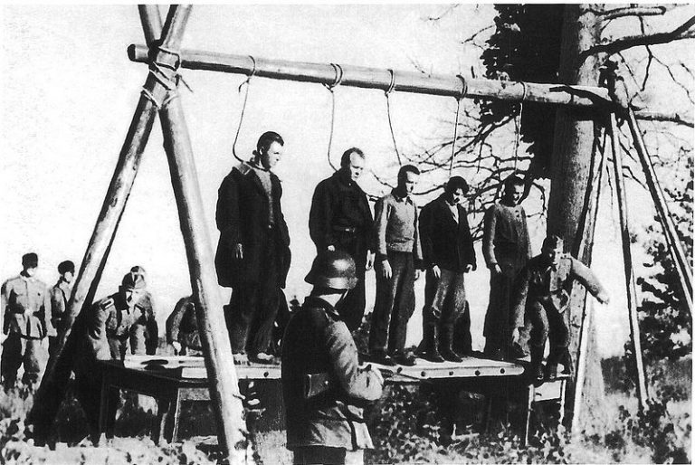 Самые жестокие казни на Второй Мировой