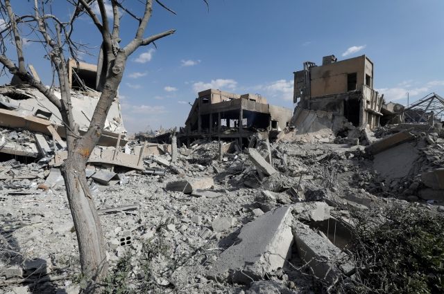 В США обнародовали фотографии «последствий» удара по Сирии