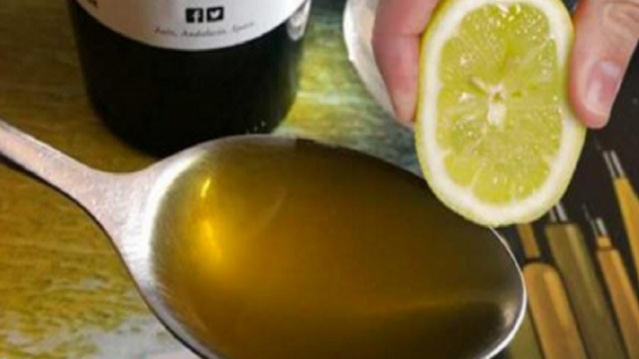 СОК ЛИМОНА и ложка оливкового масла ВЫ НИКОГДА НЕ прекратите применять это средство Рецепт ЗДОРОВЬЯ