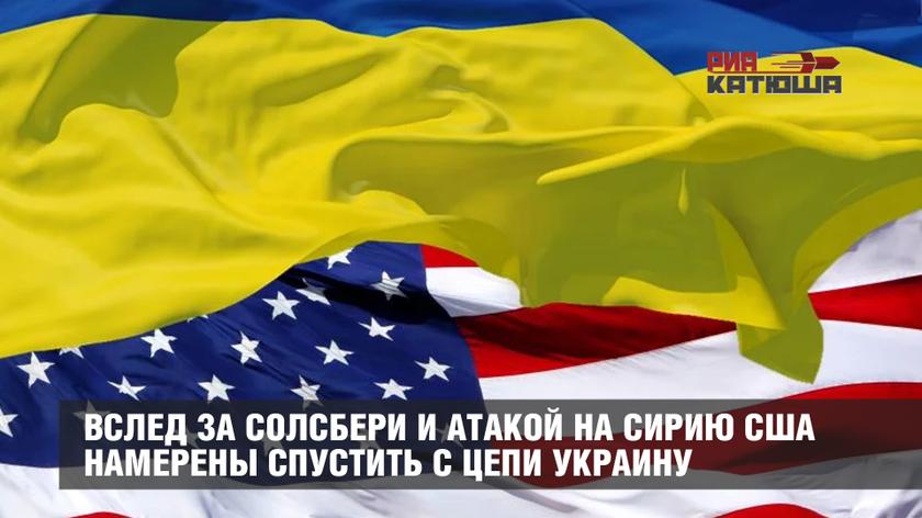 Вслед за Солсбери и атакой на Сирию США намерены спустить с цепи Украину