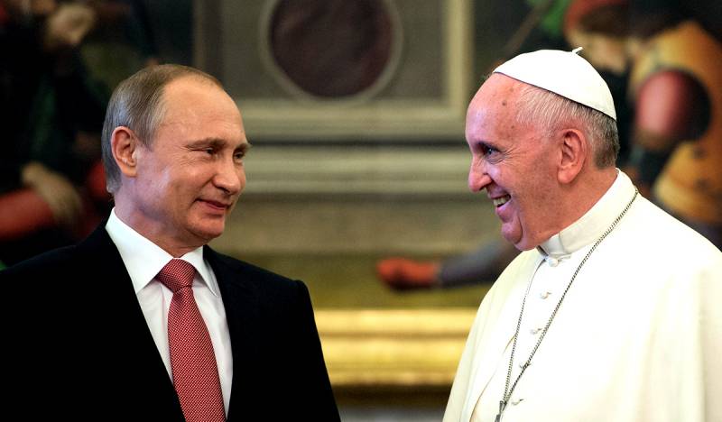 «Надежда только на Россию»: Почему Папа Римский поддержал Путина