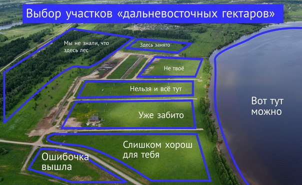 Россияне подали уже почти 100 тысяч заявок на дальневосточный гектар, но получили пока только 27 тысяч участков