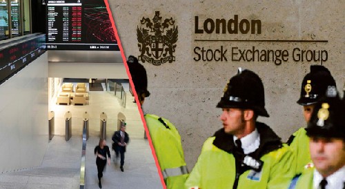 Элитный банкир совершает самоубийство в здании Лондонской фондовой биржи, с пугающим предупреждением