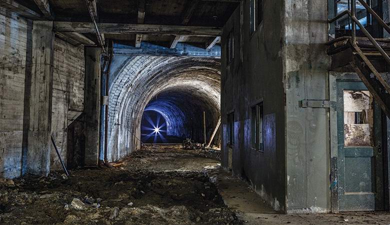Поразительный феномен запечатлели в колумбийском тоннеле