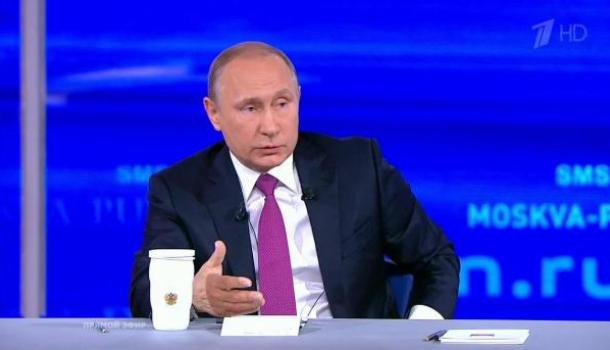 Кремль объявил дату прямой линии с Путиным