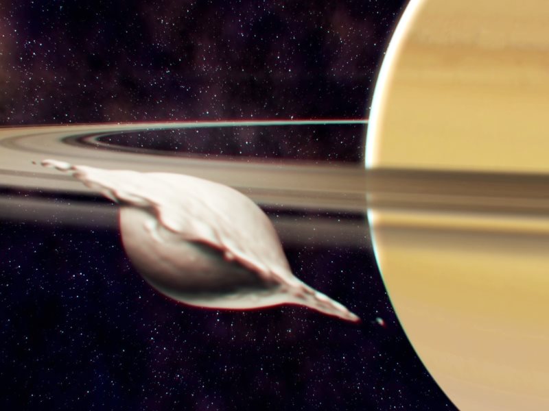 Почему спутники Сатурна похожи на гигантские пельмени?