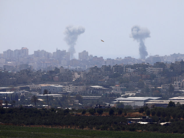 Израильская армия заявила о выпущенных из сектора Газа ракетах