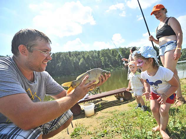 В Москве пройдет Фестиваль семейной рыбалки