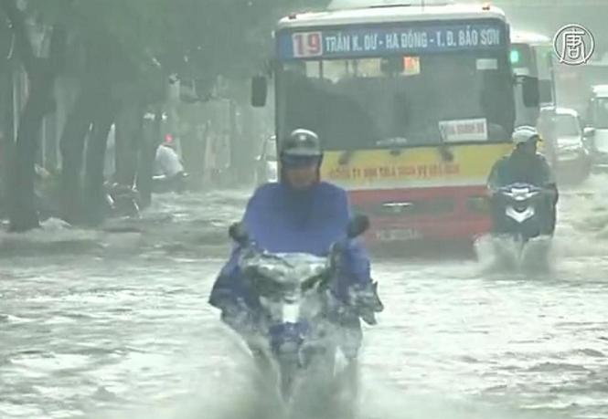 В юго-восточной Азии бесчинствует тайфун «Талас»