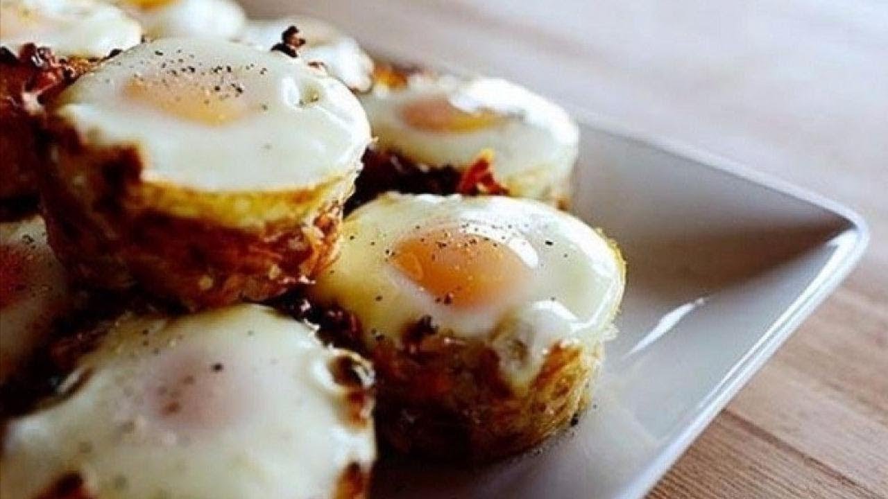 Картофельные корзинки с яичницей глазуньей Рецепт который стоит приготовить Вкусно и быстро