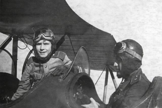 Самый юный лётчик. 14-летний Аркаша Каманин в войну совершил 650 вылетов