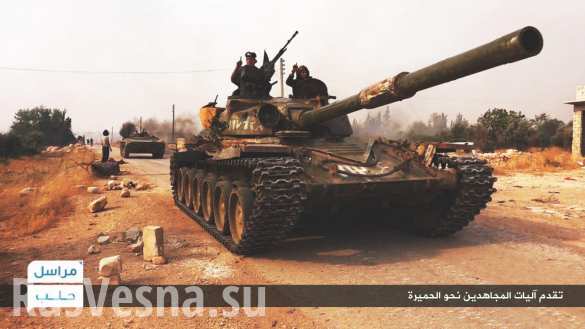 Более 1000 боевиков «Нусры» ведут наступление на Армию Сирии