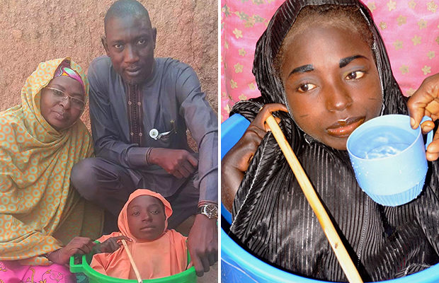 19 лет жительница Нигерии жила в пластиковом тазу