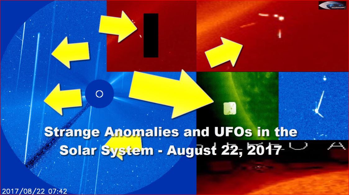 Аномалии и НЛО в солнечной системе - 22 августа 2017