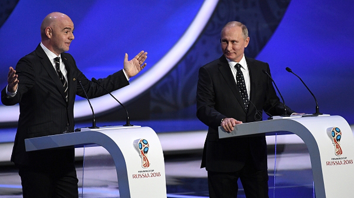 Глава ФИФА заявил, что у России есть шансы на выход в финал ЧМ-2018