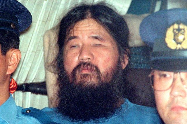 В Японии казнили основателя секты «Аум Синрикё»